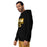 Man wearing Klein Oak High School Panthers Premium Black Unisex Hoodie 049