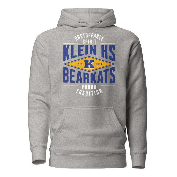 Klein High School Bearkats Carbon Grey Premium Unisex Hoodie 210