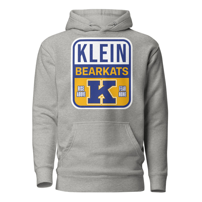 Klein High School Bearkats Carbon Grey Premium Unisex Hoodie 001