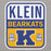 Close-up view of Klein High School Bearkats Carbon Grey Premium Unisex Hoodie 001