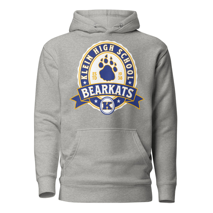 Klein High School Bearkats Carbon Grey Premium Unisex Hoodie 212