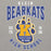 Close-up view of Klein High School Bearkats Carbon Grey Premium Unisex Hoodie 213