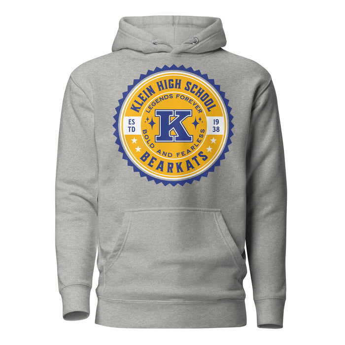 Klein High School Bearkats Carbon Grey Premium Unisex Hoodie 203
