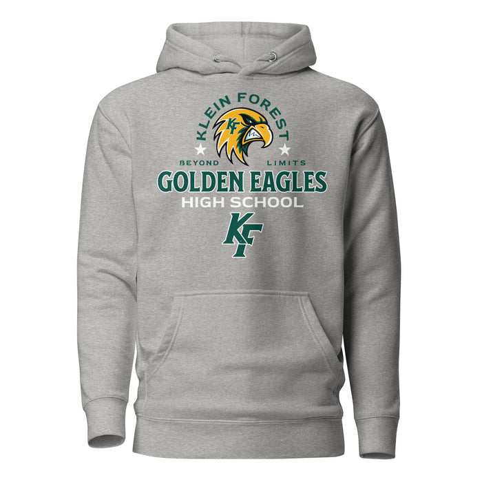 Klein Forest High School Golden Eagles Premium Carbon Grey Unisex Hoodie 222