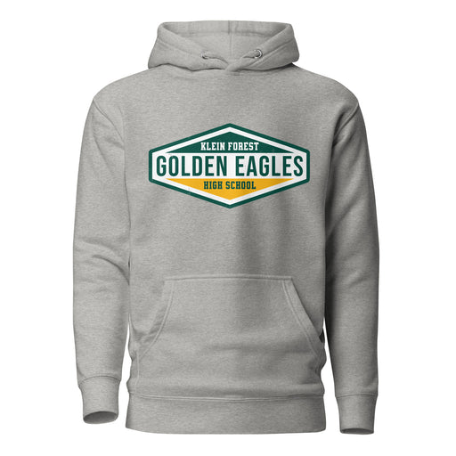 Klein Forest High School Golden Eagles Premium Carbon Grey Unisex Hoodie 009