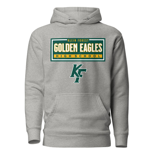 Klein Forest High School Golden Eagles Premium Carbon Grey Unisex Hoodie 049