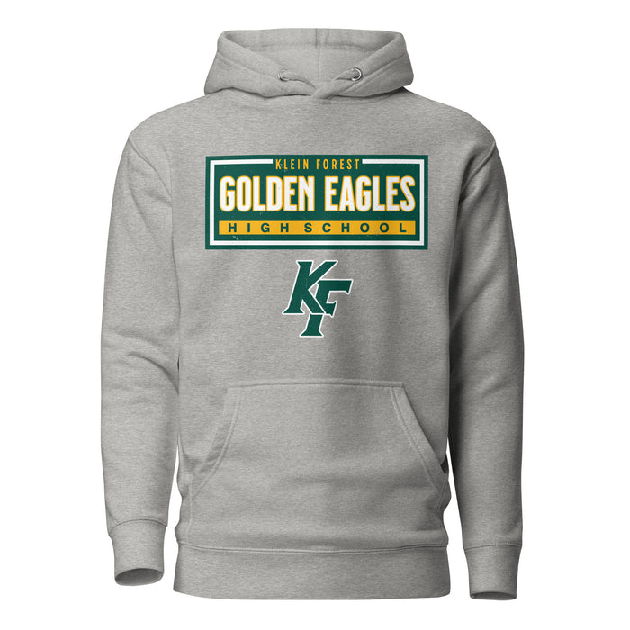 Klein Forest High School Golden Eagles Premium Carbon Grey Unisex Hoodie 049