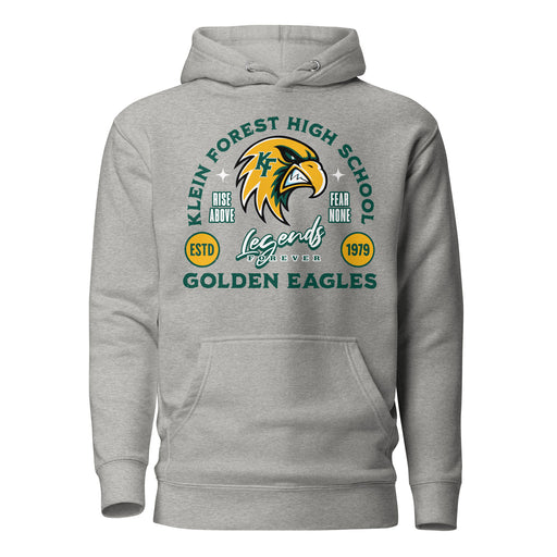 Klein Forest High School Golden Eagles Premium Carbon Grey Unisex Hoodie 208