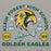 Back view of Klein Forest High School Golden Eagles Premium Carbon Grey Unisex Hoodie 208