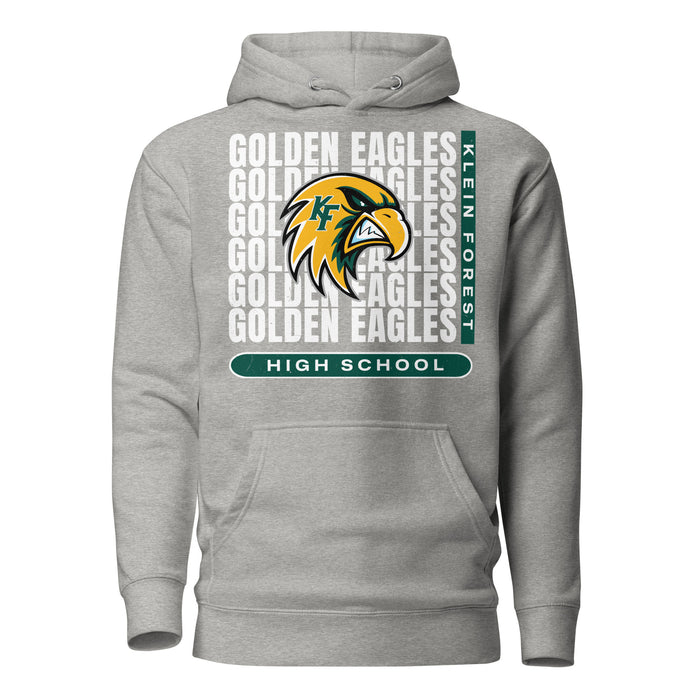 Klein Forest High School Golden Eagles Premium Carbon Grey Unisex Hoodie 235