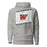 The Woodlands High School Highlanders Carbon Grey Premium Unisex Hoodie 223