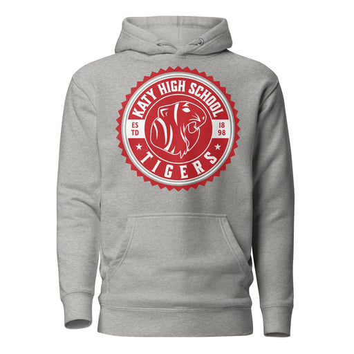 Katy High School Tigers Carbon Grey Premium Unisex Hoodie 203