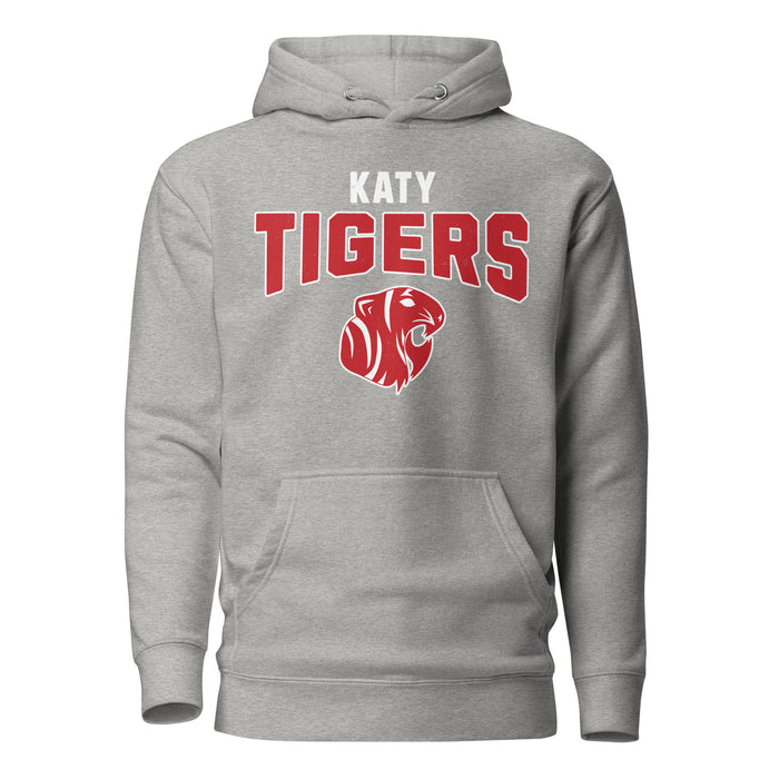 Katy High School Tigers Carbon Grey Premium Unisex Hoodie 234