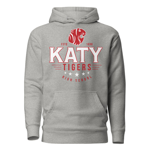 Katy High School Tigers Carbon Grey Premium Unisex Hoodie 217