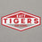 Close-up view of Katy High School Tigers Carbon Grey Premium Unisex Hoodie 009