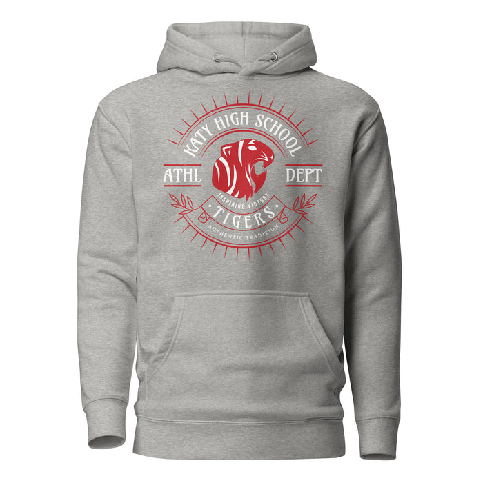 Katy High School Tigers Carbon Grey Premium Unisex Hoodie 201