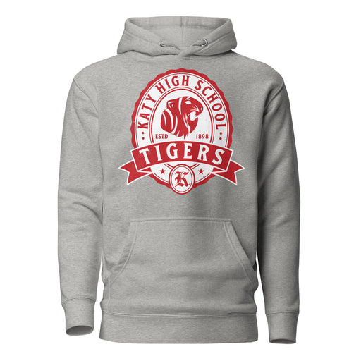 Katy High School Tigers Carbon Grey Premium Unisex Hoodie 212