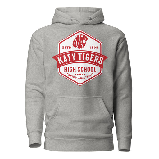 Katy High School Tigers Carbon Grey Premium Unisex Hoodie 209