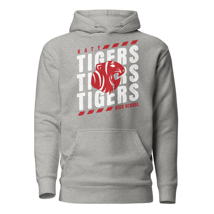 Katy High School Tigers Carbon Grey Premium Unisex Hoodie 223