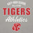 Close-up view of Katy High School Tigers Carbon Grey Premium Unisex Hoodie 034