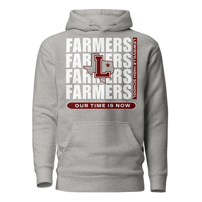 Lewisville High School Farmers Grey Classic Unisex Hoodie 235
