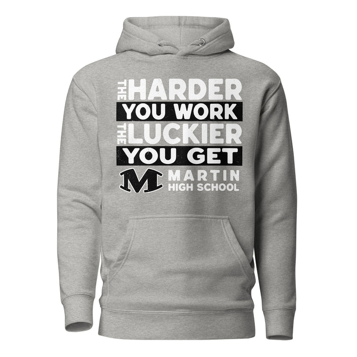 Martin High School Warriors Grey Premium Unisex Hoodie 238