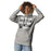 Woman wearing Martin High School Warriors Grey Premium Unisex Hoodie 238