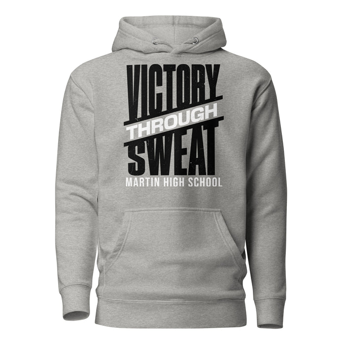 Martin High School Warriors Grey Premium Unisex Hoodie 241