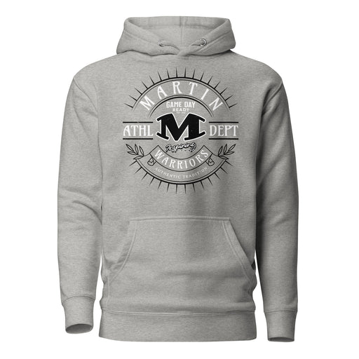 Martin High School Warriors Grey Premium Unisex Hoodie 201