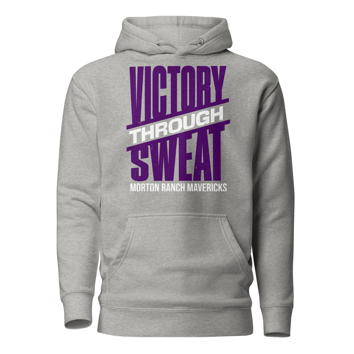 Morton Ranch High School Mavericks Premium Grey Unisex Hoodie 241