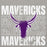 Close-up view of Morton Ranch High School Mavericks Premium Grey Unisex Hoodie 233