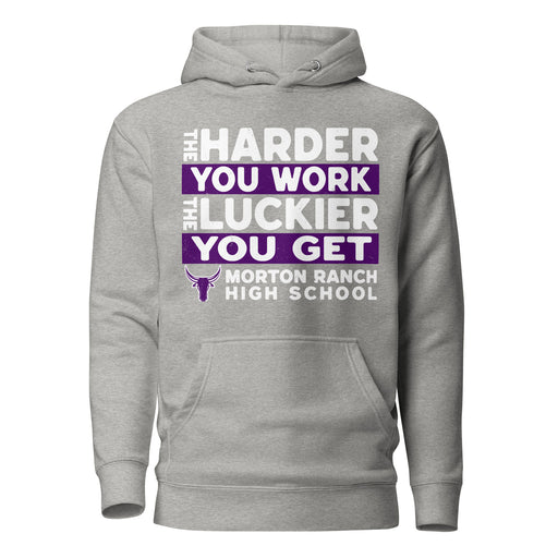 Morton Ranch High School Mavericks Premium Grey Unisex Hoodie 238