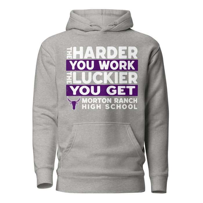 Morton Ranch High School Mavericks Premium Grey Unisex Hoodie 238
