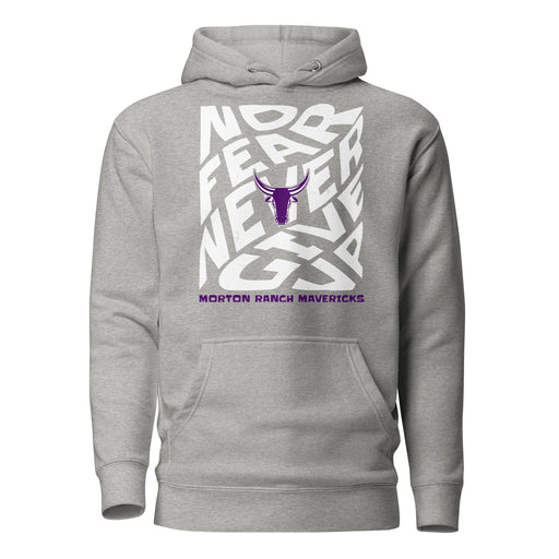 Morton Ranch High School Mavericks Premium Grey Unisex Hoodie 236