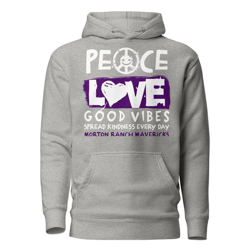 Morton Ranch High School Mavericks Premium Grey Unisex Hoodie 240