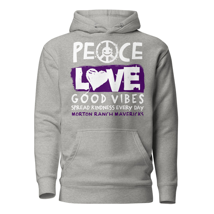 Morton Ranch High School Mavericks Premium Grey Unisex Hoodie 240
