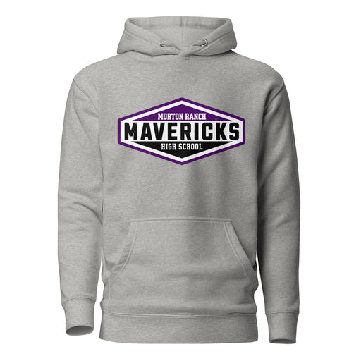 Morton Ranch High School Mavericks Premium Grey Unisex Hoodie 009