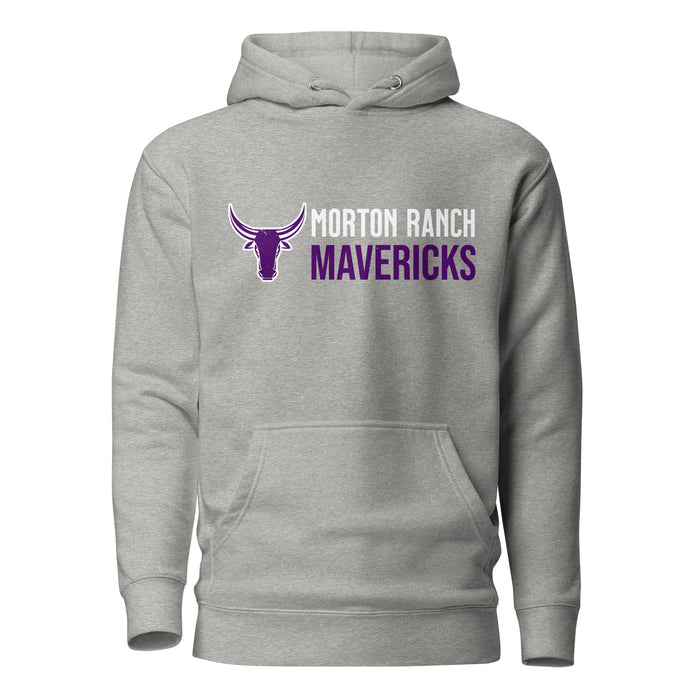 Morton Ranch High School Mavericks Premium Grey Unisex Hoodie 200