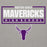 Close-up view of Morton Ranch High School Mavericks Premium Grey Unisex Hoodie 049