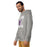 Man wearing Morton Ranch High School Mavericks Premium Grey Unisex Hoodie 233