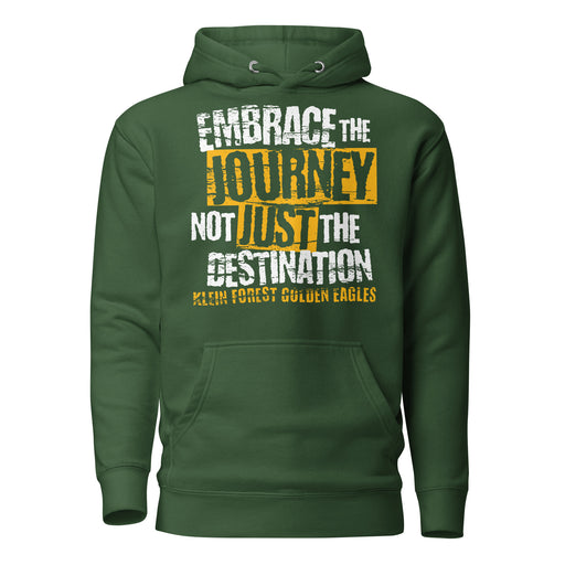 Klein Forest High School Golden Eagles Premium Forest Green Unisex Hoodie 232