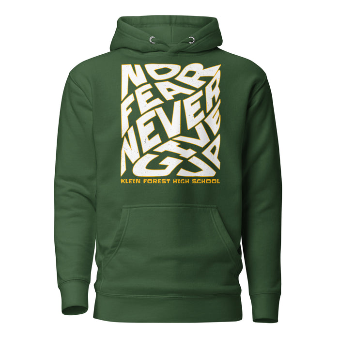 Klein Forest High School Golden Eagles Premium Forest Green Unisex Hoodie 236