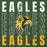 Close-up view of Klein Forest High School Golden Eagles Premium Forest Green Unisex Hoodie 233