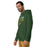 Man wearing Klein Forest High School Golden Eagles Premium Forest Green Unisex Hoodie 017