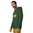 Man wearing Klein Forest High School Golden Eagles Premium Forest Green Unisex Hoodie 202
