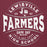 Close-up view of Lewisville High School Farmers Maroon Premium Unisex Hoodie 218