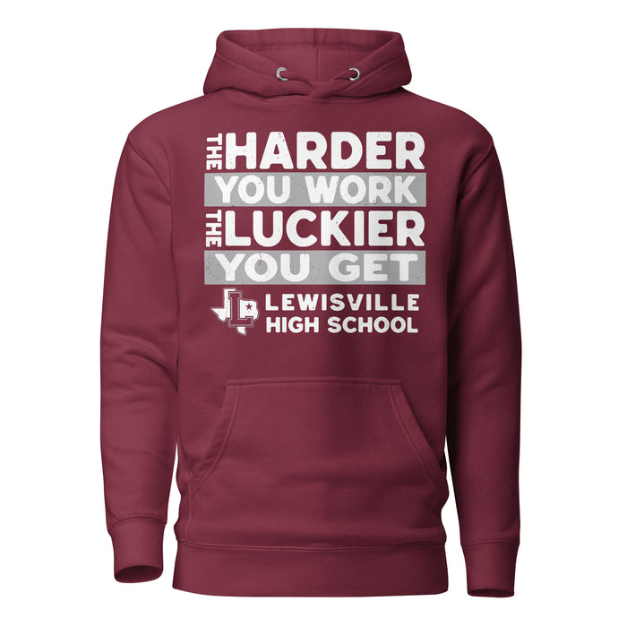 Lewisville High School Farmers Maroon Premium Unisex Hoodie 238