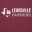Close-up view of Lewisville High School Farmers Maroon Premium Unisex Hoodie 200