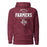 Lewisville High School Farmers Maroon Premium Unisex Hoodie 040