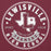 Close-up view of Lewisville High School Farmers Maroon Premium Unisex Hoodie 215